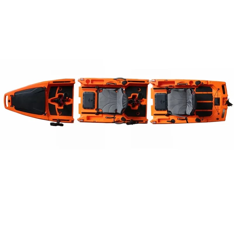 Hot Sale 14FT 2-Person Double  - огляд і ціна Fishing Kayak Pedal Drive