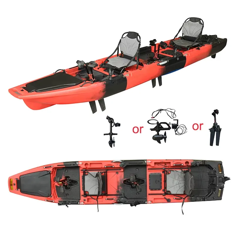 Wholesale 14 FT HDPE 3 Section - огляд і ціна Fishing Kayak Pedal Drive