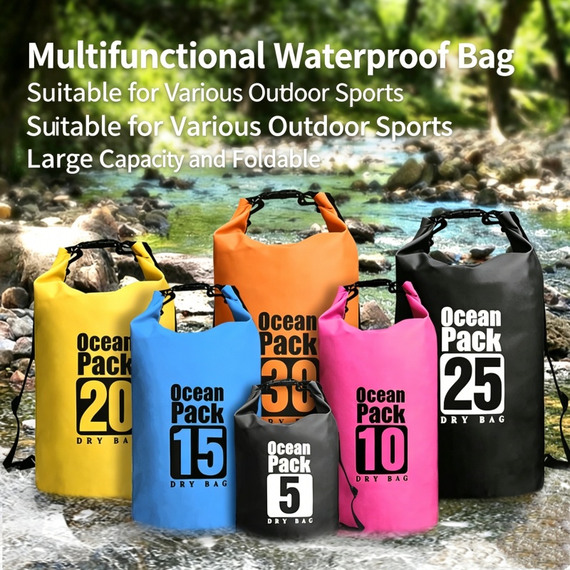 Swimming Waterproof Dry Bag 5L - огляд і ціна Fishing Kayak Storage Bag