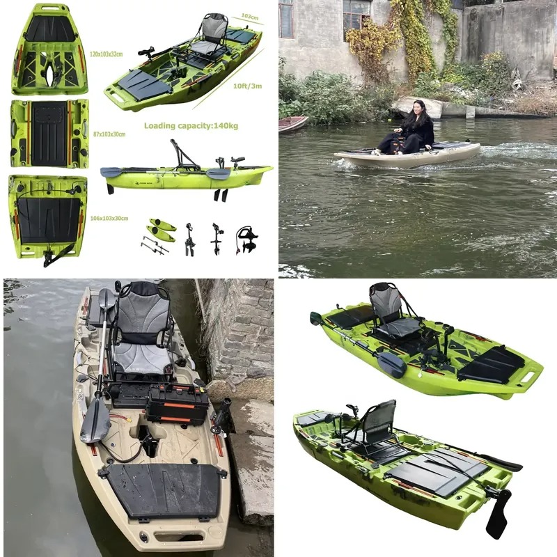 10ft Fin Propeller Pedal Drive - огляд і ціна Fishing Kayak Pedal Drive