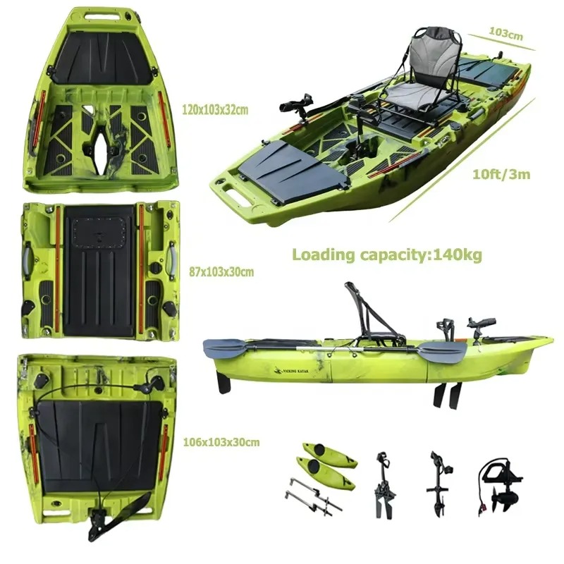 10ft Fin Propeller Pedal Drive - огляд і ціна Fishing Kayak Pedal Drive