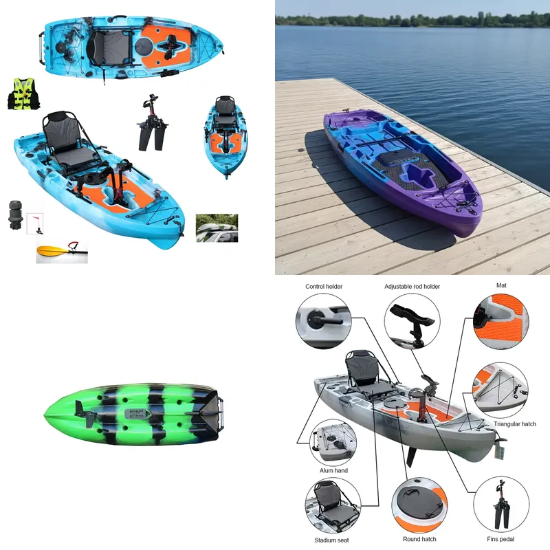 Vicking Ocean Single Sit-On-To - огляд і ціна Fishing Kayak Pedal Drive