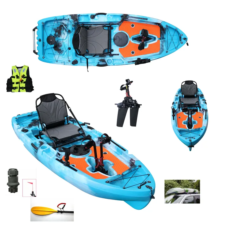 Vicking Ocean Single Sit-On-To - огляд і ціна Fishing Kayak Pedal Drive